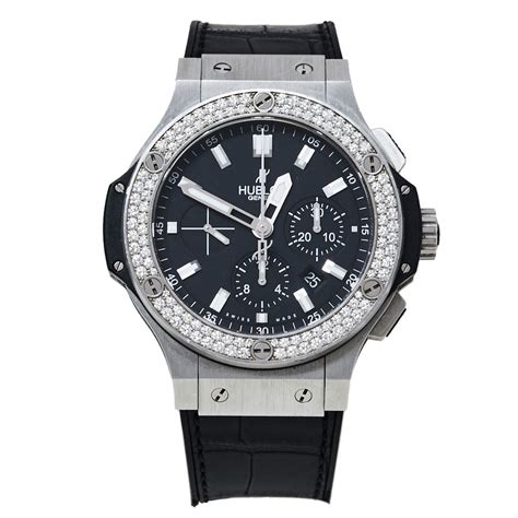 hublot back stainless steel|Hublot big bang chronograph.